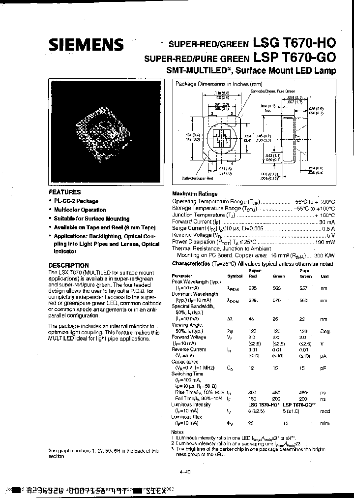 LSGT670HO_6194322.PDF Datasheet
