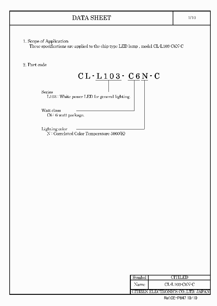 CL-L103-C6N-C10_6204094.PDF Datasheet