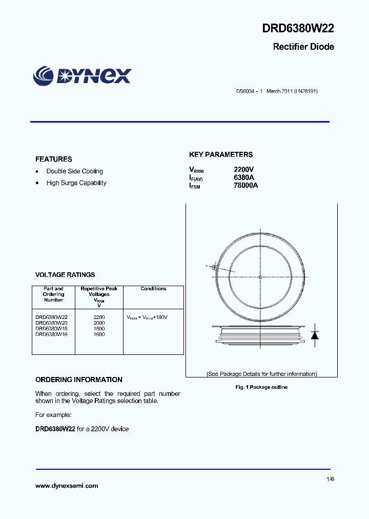 DRD6380W16_6228527.PDF Datasheet