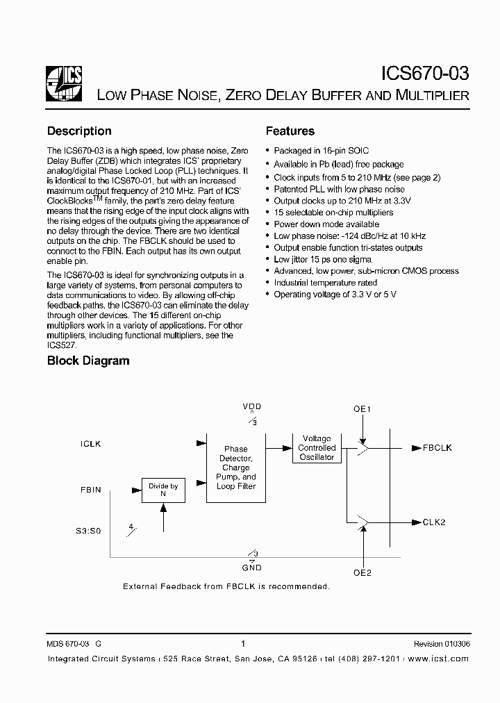 ICS670-03_6230221.PDF Datasheet