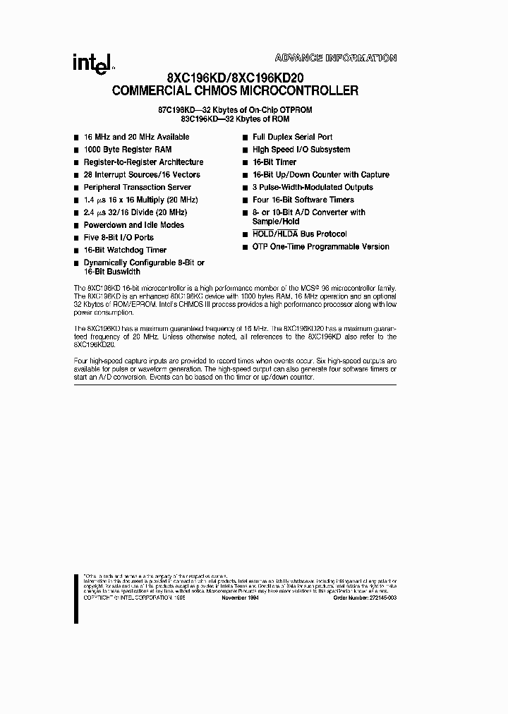 8XC196KD20_6267764.PDF Datasheet