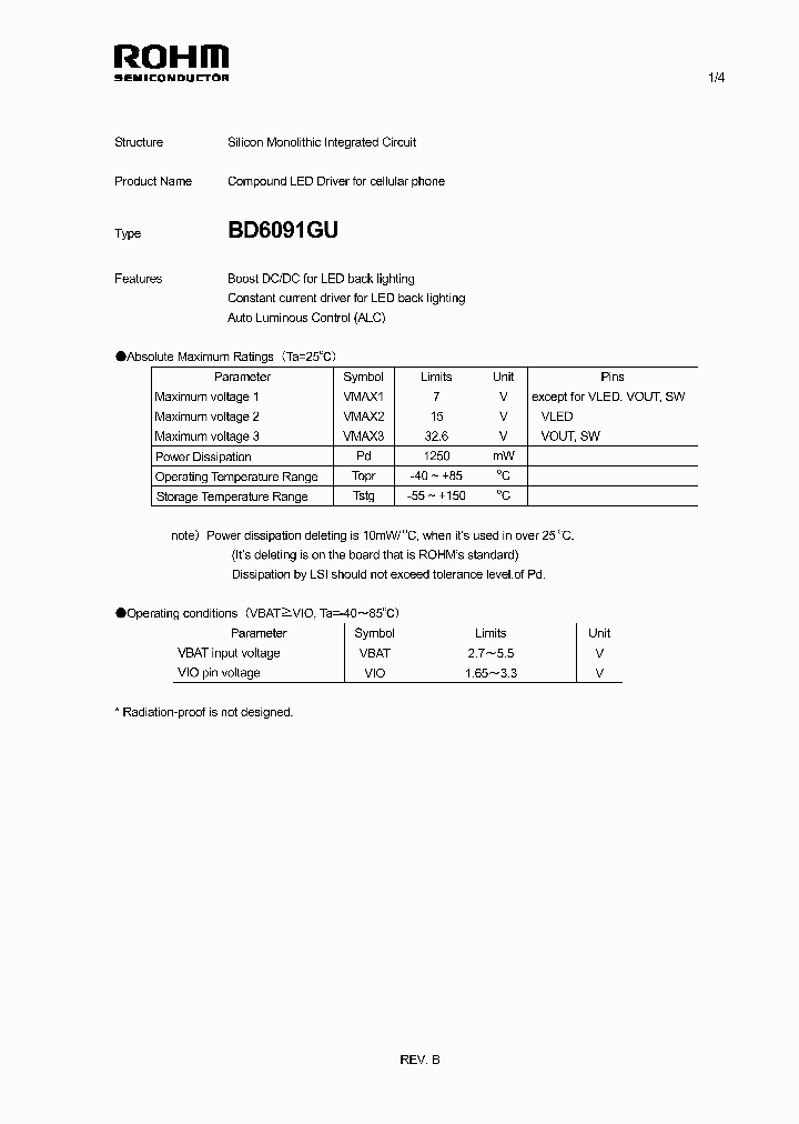 BD6091GU11_6282633.PDF Datasheet