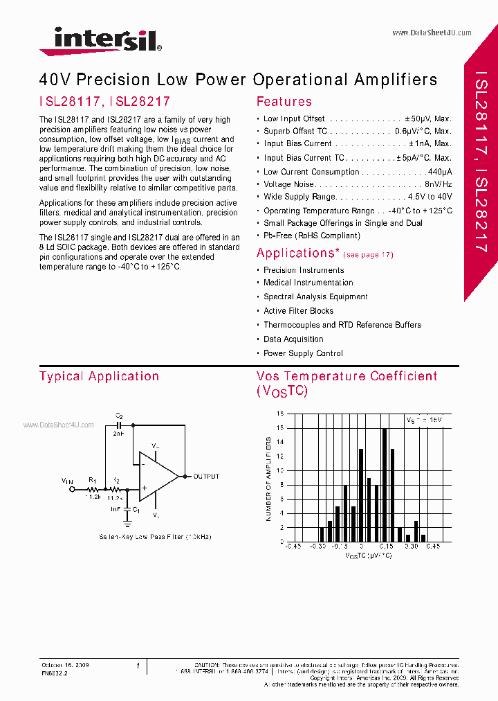 ISL28217_6306569.PDF Datasheet