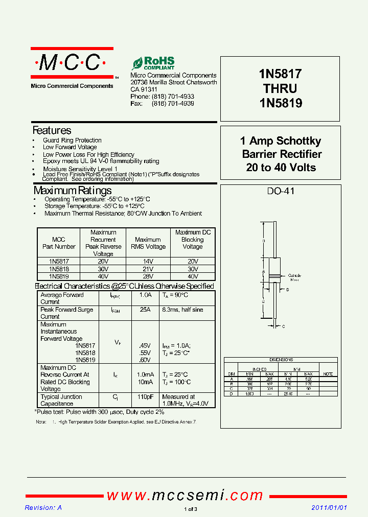 1N5817-TP_6314977.PDF Datasheet