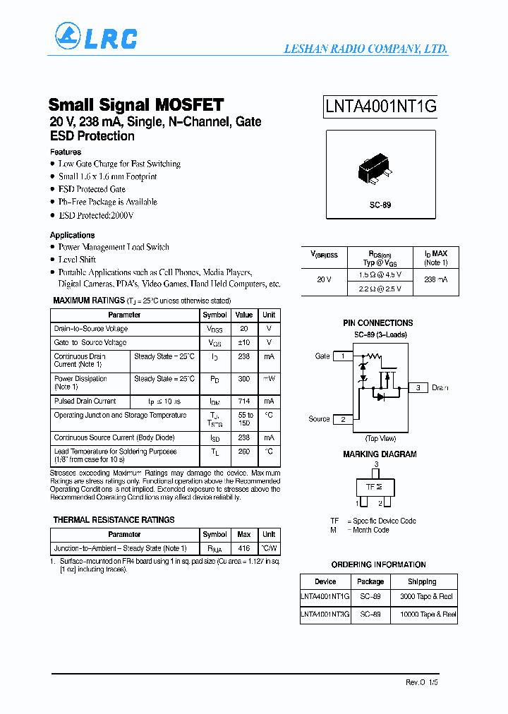 LNTA4001NT1G_6334822.PDF Datasheet