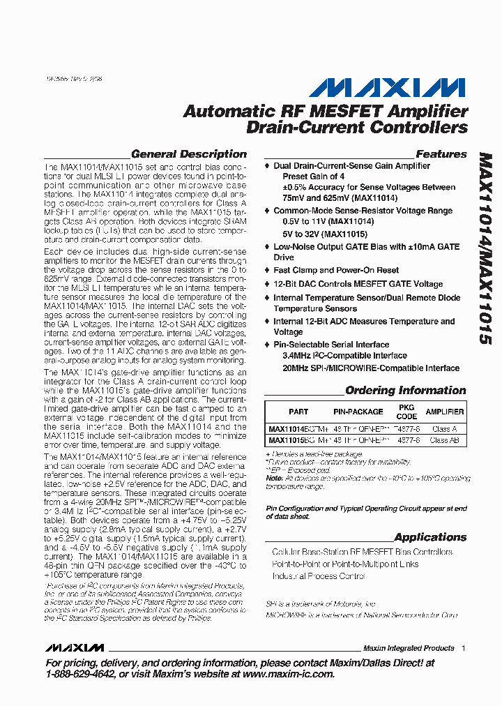 MAX11015BGTM_6340484.PDF Datasheet