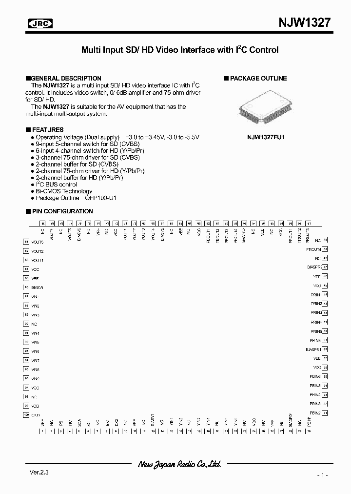 NJW1327_6341722.PDF Datasheet