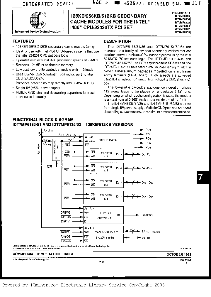 IDT7MP6151S33M_6344291.PDF Datasheet