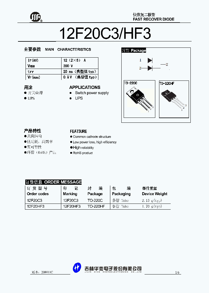 12F20C3_6356433.PDF Datasheet