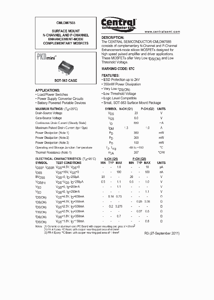 CMLDM7585_6384271.PDF Datasheet