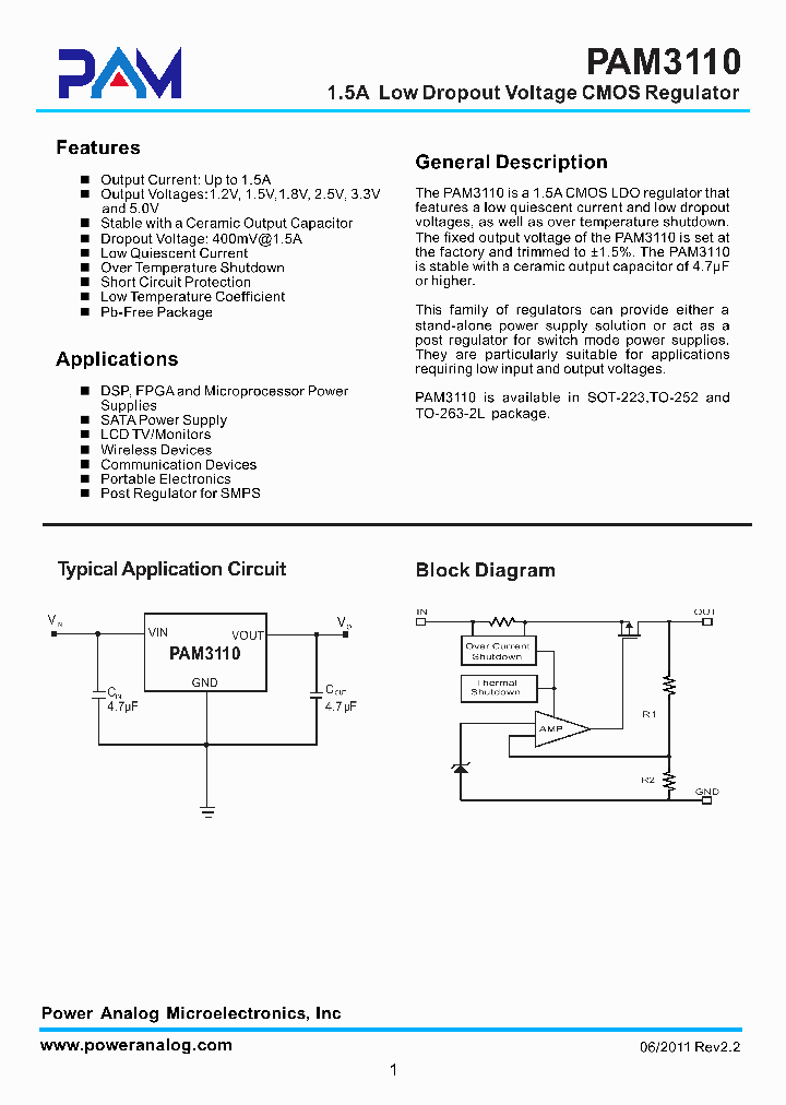 PAM3110ABA330R_6414199.PDF Datasheet