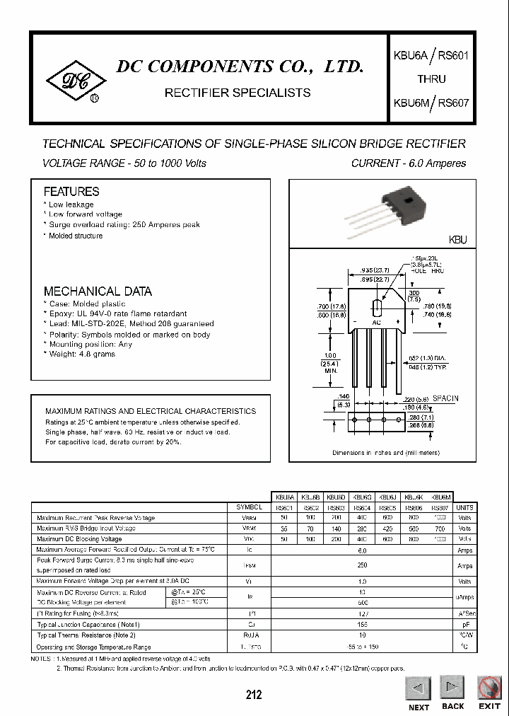 RS602_6445865.PDF Datasheet