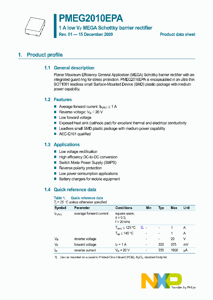 PMEG2010EPA_6449472.PDF Datasheet