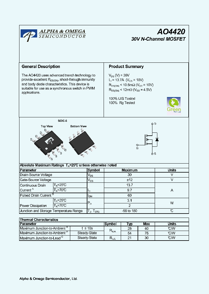 AO4420_6468209.PDF Datasheet