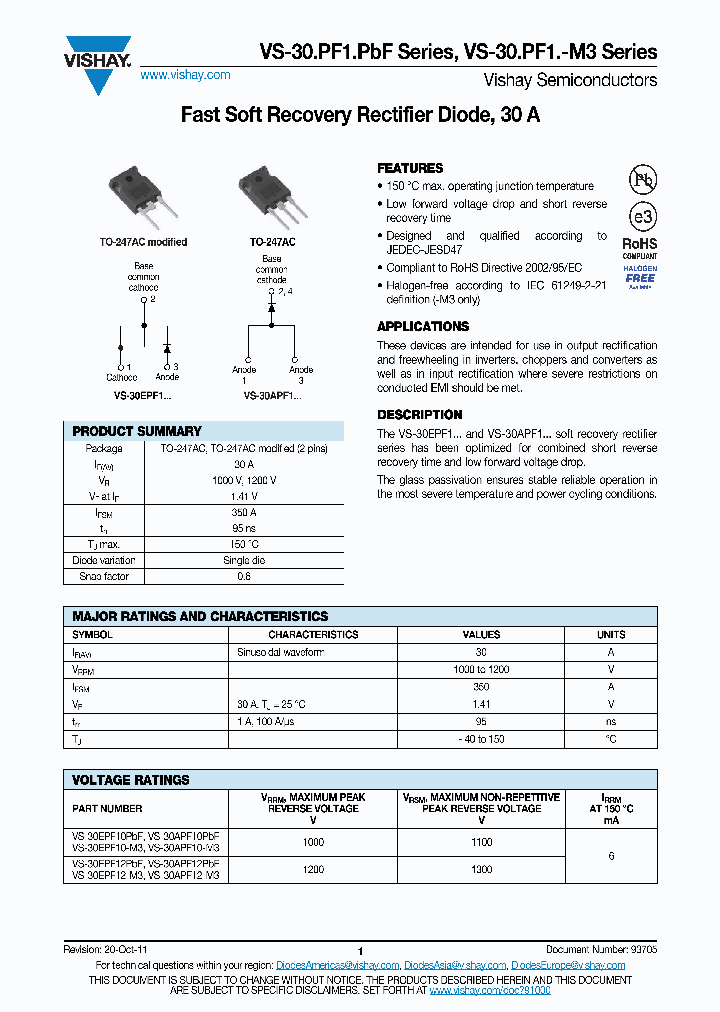 30EPF10PBF13_6470977.PDF Datasheet