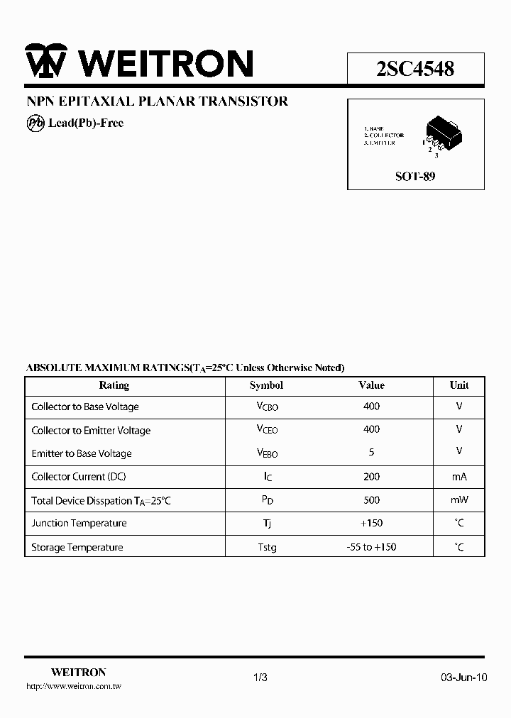 2SC4548_6483272.PDF Datasheet