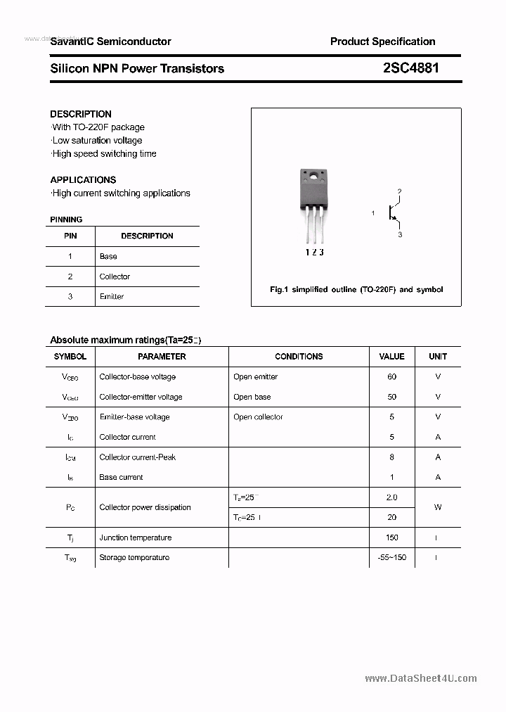 2SC4881_6481591.PDF Datasheet