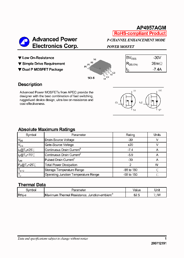 AP4957AGM_6487382.PDF Datasheet