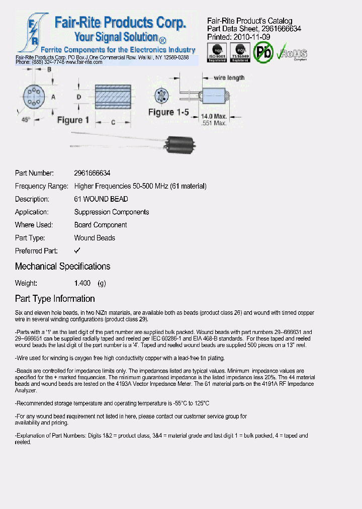 2961666634_6502942.PDF Datasheet