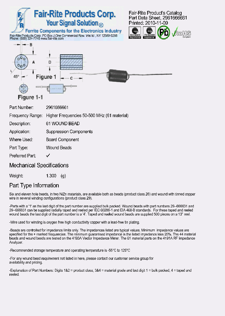 2961666661_6502945.PDF Datasheet