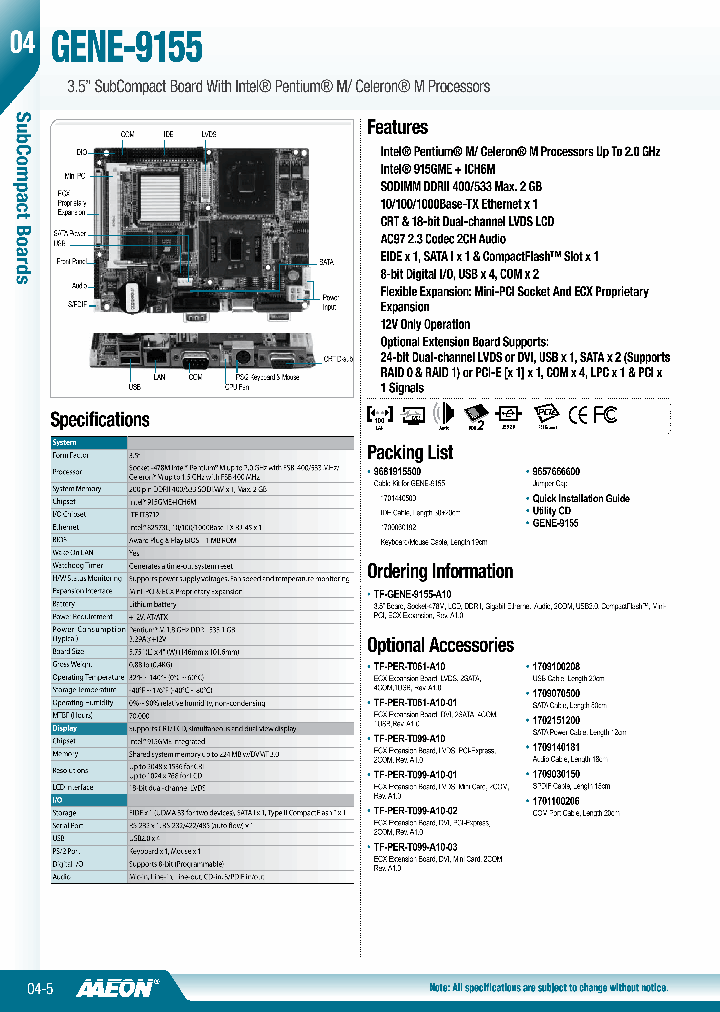 TF-GENE-9155-A10_6507767.PDF Datasheet