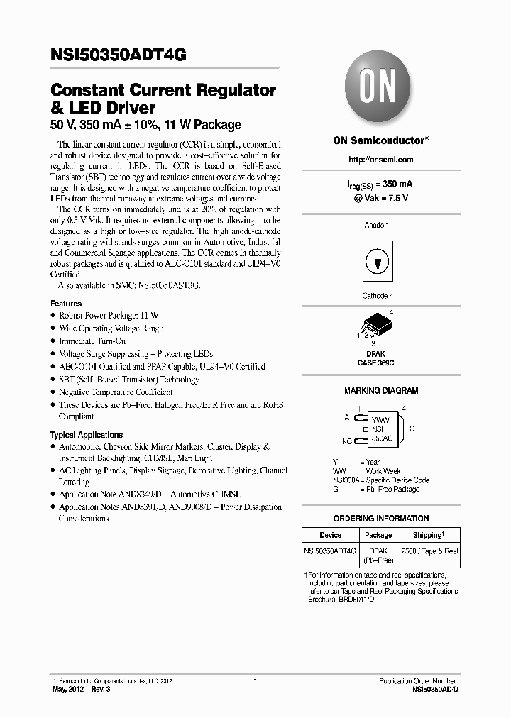 NSI50350ADT4G_6509650.PDF Datasheet