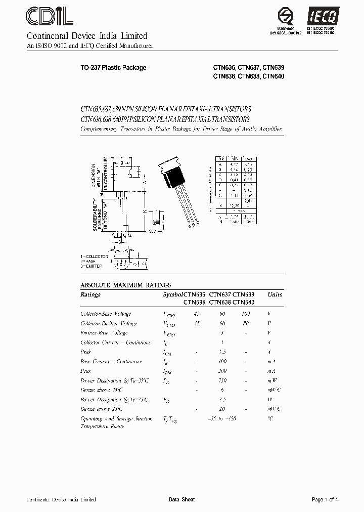 CTN635_6511997.PDF Datasheet