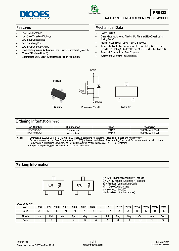 BSS138TA_6565539.PDF Datasheet