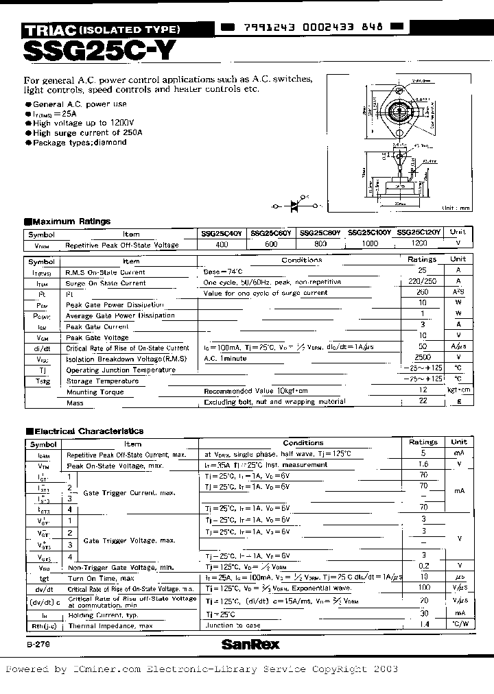 SSG25C100Y_6577161.PDF Datasheet