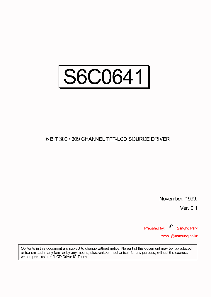 S6C0641_6588075.PDF Datasheet