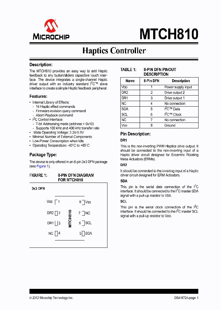 MTCH810-IMF_6596825.PDF Datasheet