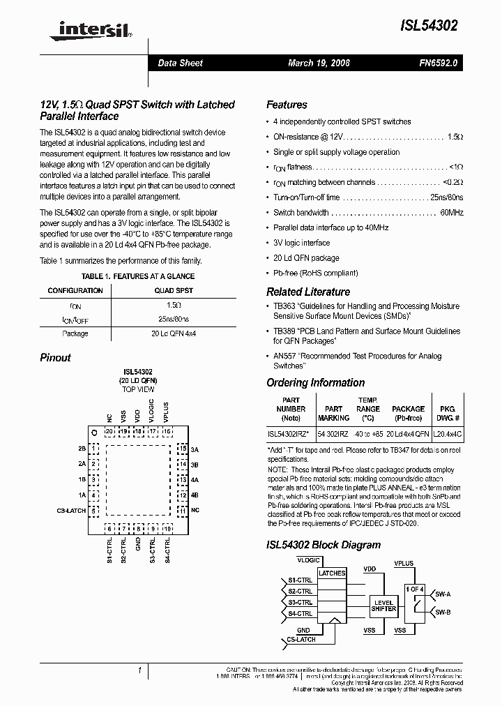 ISL54302IRZ_6603771.PDF Datasheet