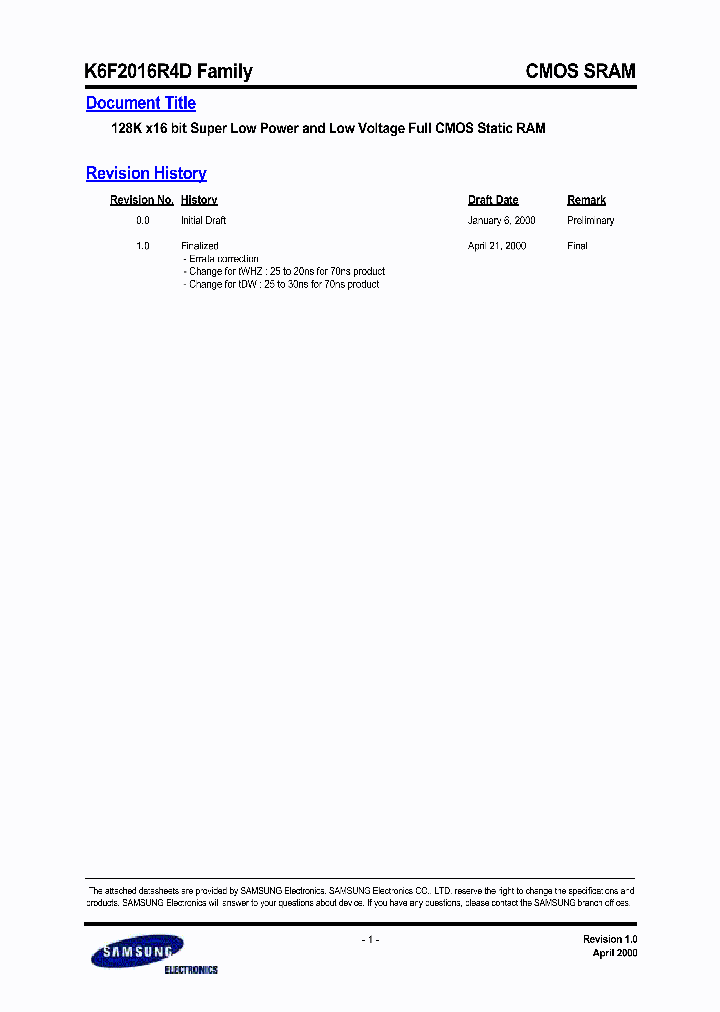 K6F2016R4D-FF70_6610483.PDF Datasheet