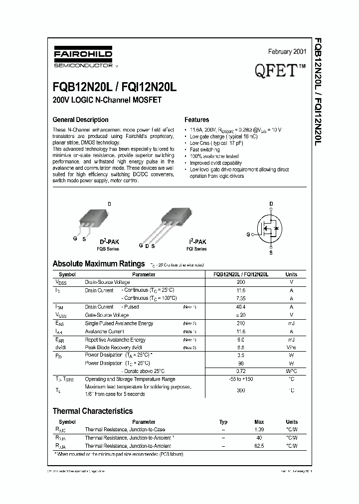 FQB12N20LTM_6624717.PDF Datasheet