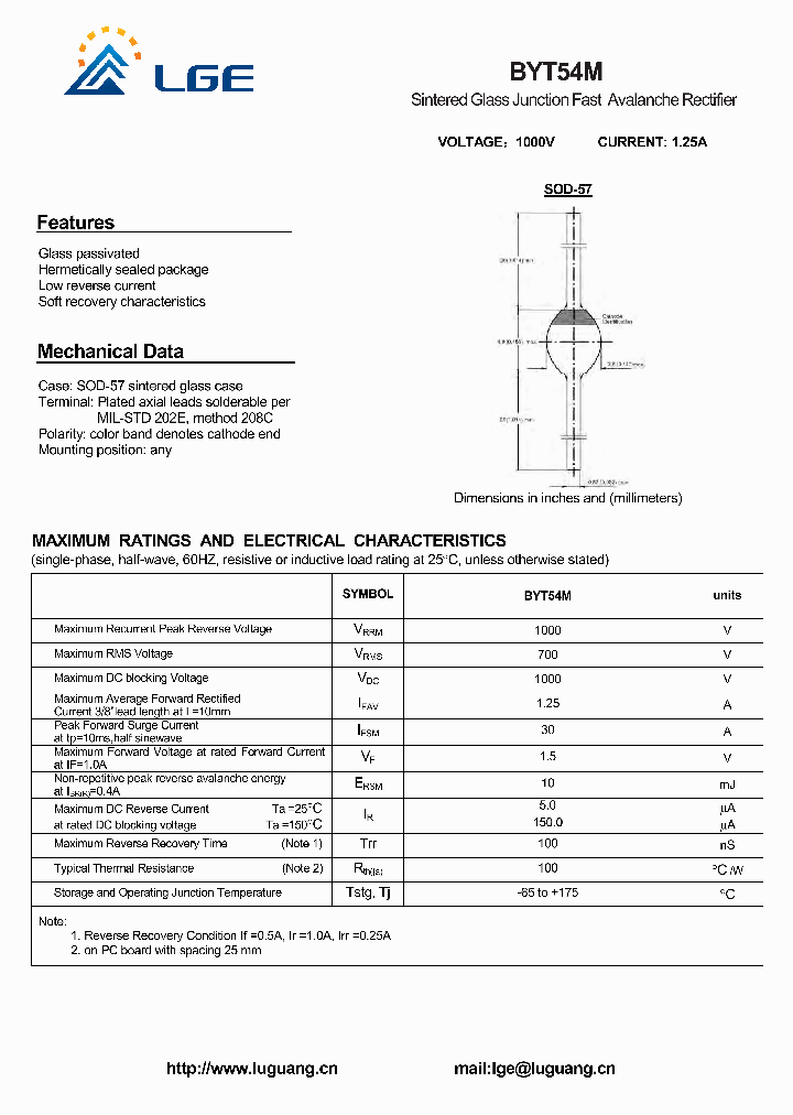 BYT54M_6672403.PDF Datasheet