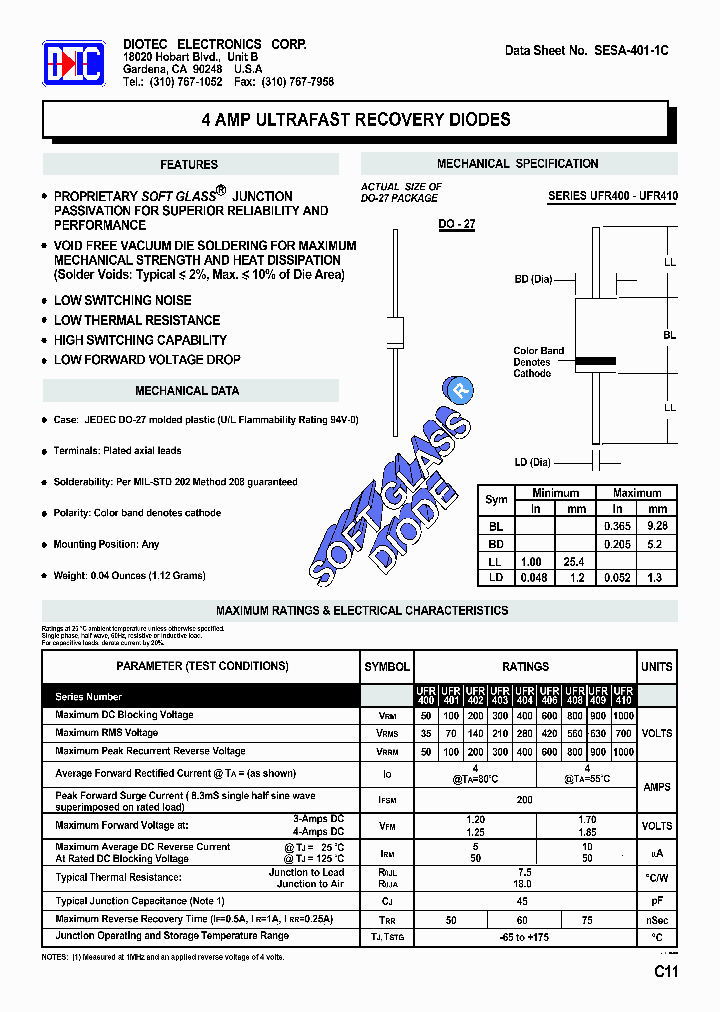 UFR410_6631273.PDF Datasheet