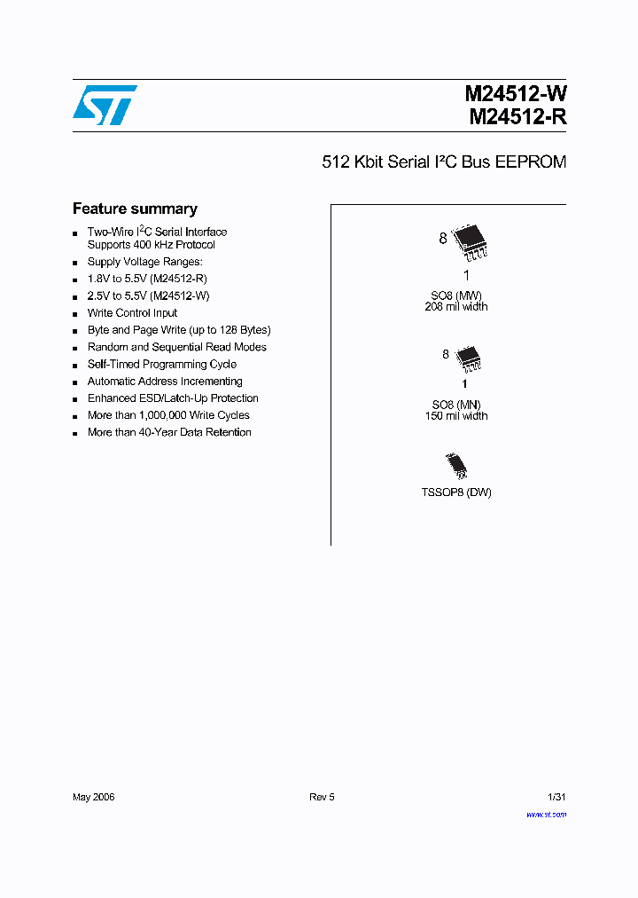 M24512-WDW6T_6640029.PDF Datasheet