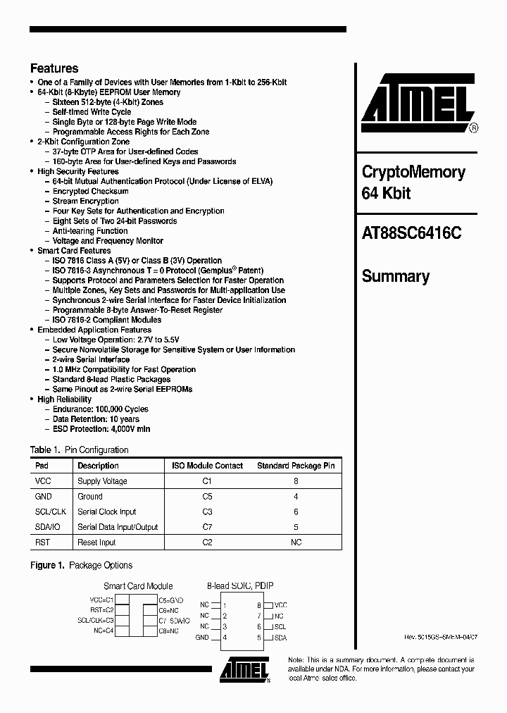 AT88SC6416C-MP_6650112.PDF Datasheet