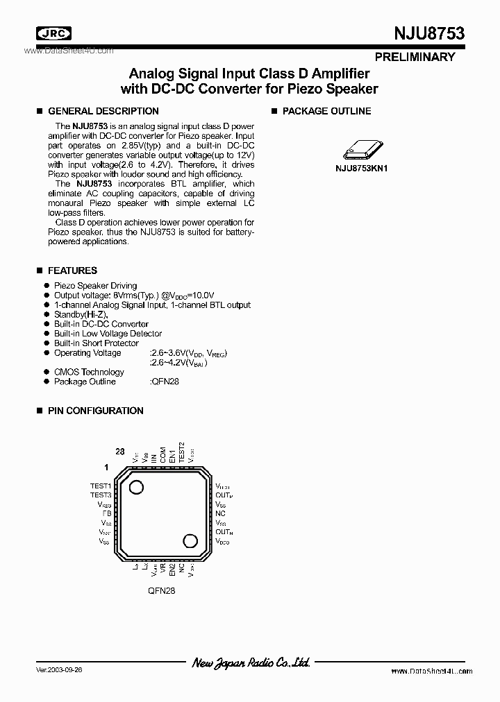 NJU8753_6765738.PDF Datasheet