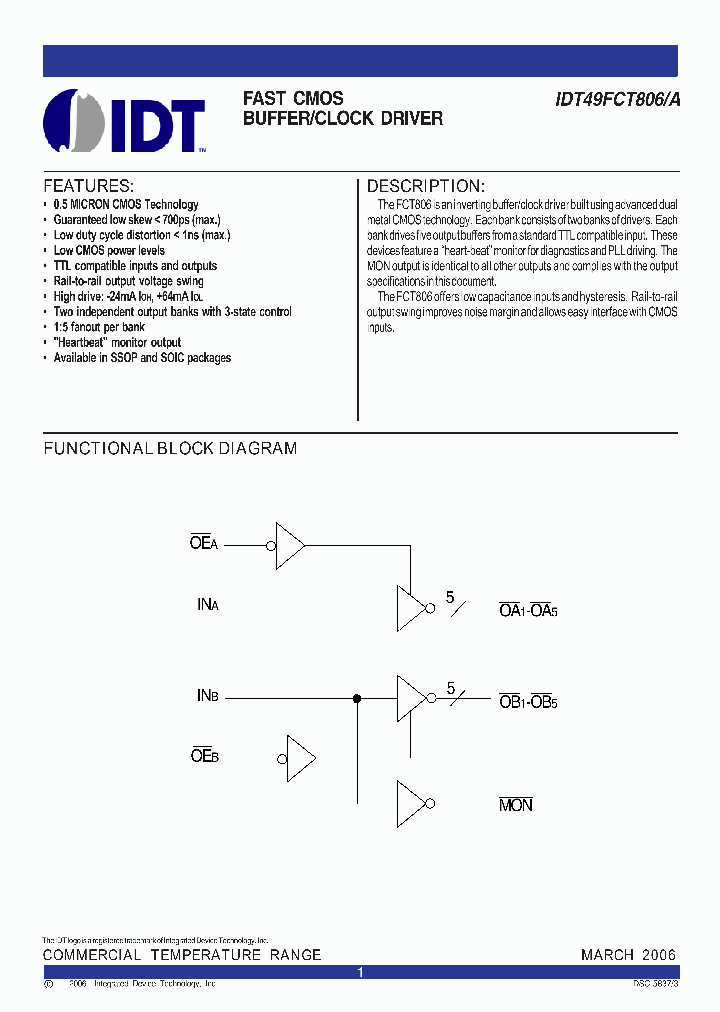 IDT49FCT806APY8_6655568.PDF Datasheet