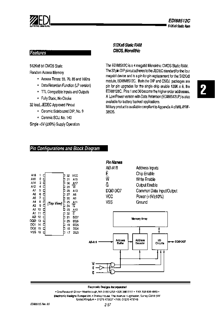 EDI88512LP55NM_6659201.PDF Datasheet