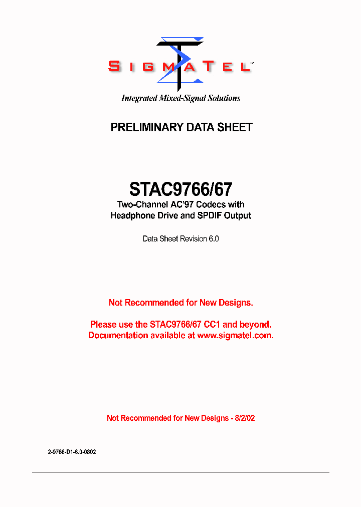 STAC9766T_6660855.PDF Datasheet
