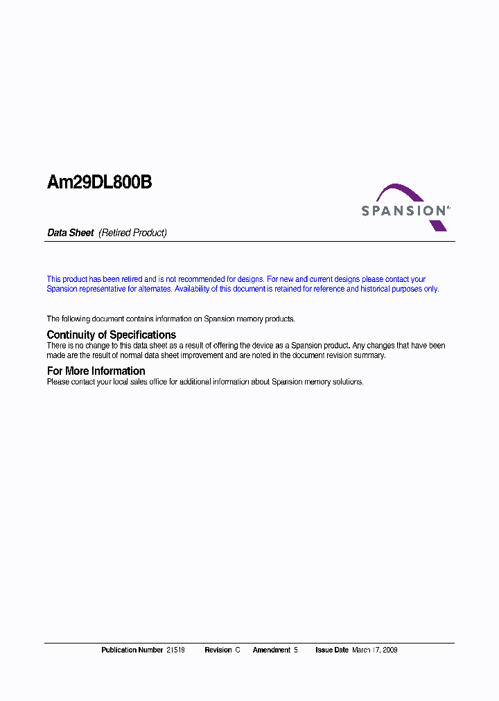 AM29DL800BT70SI_6656964.PDF Datasheet