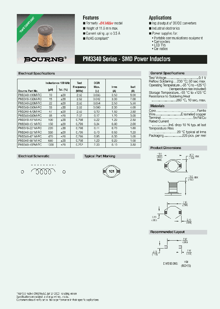 PM3340-100M-RC_6662912.PDF Datasheet