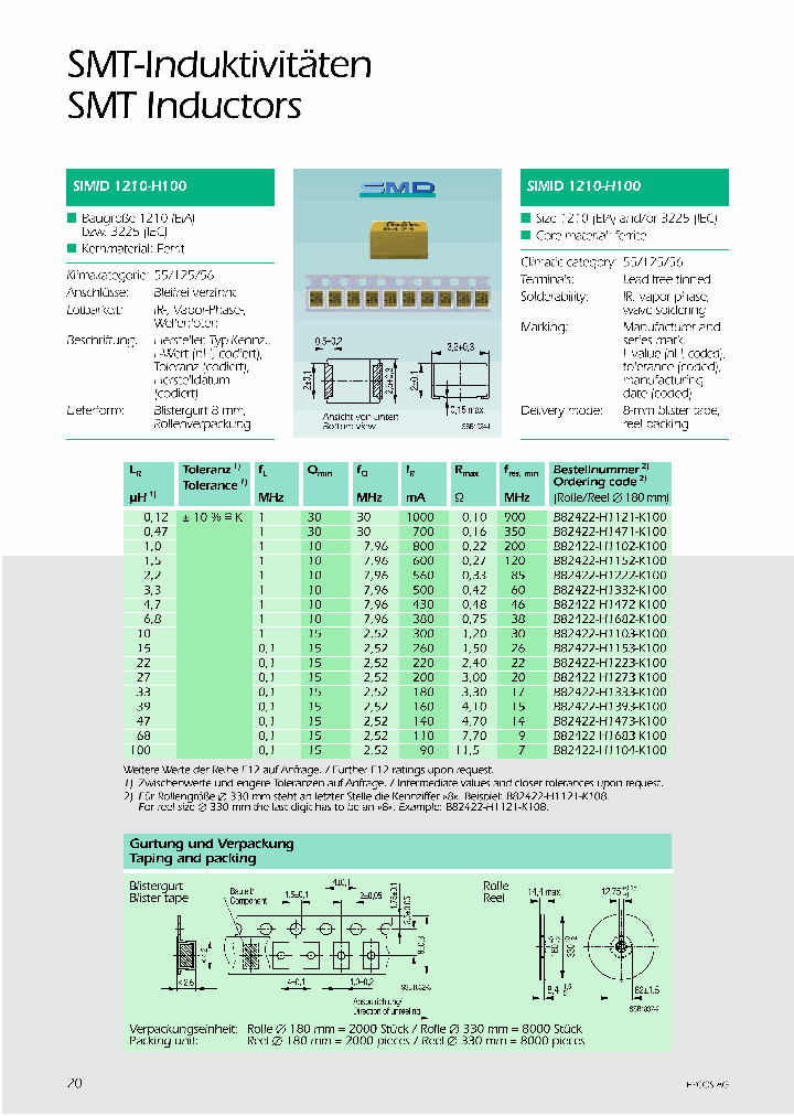 B82422-H1682-K108_6666310.PDF Datasheet