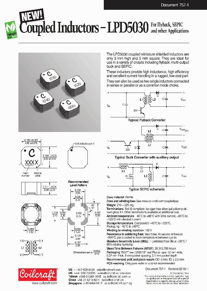 LPD5030-474MEB_6667355.PDF Datasheet