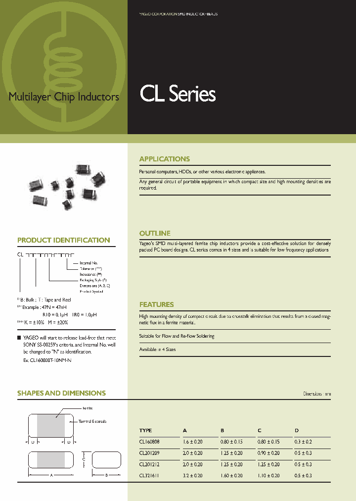 CL160808T-1R0K-S_6684027.PDF Datasheet