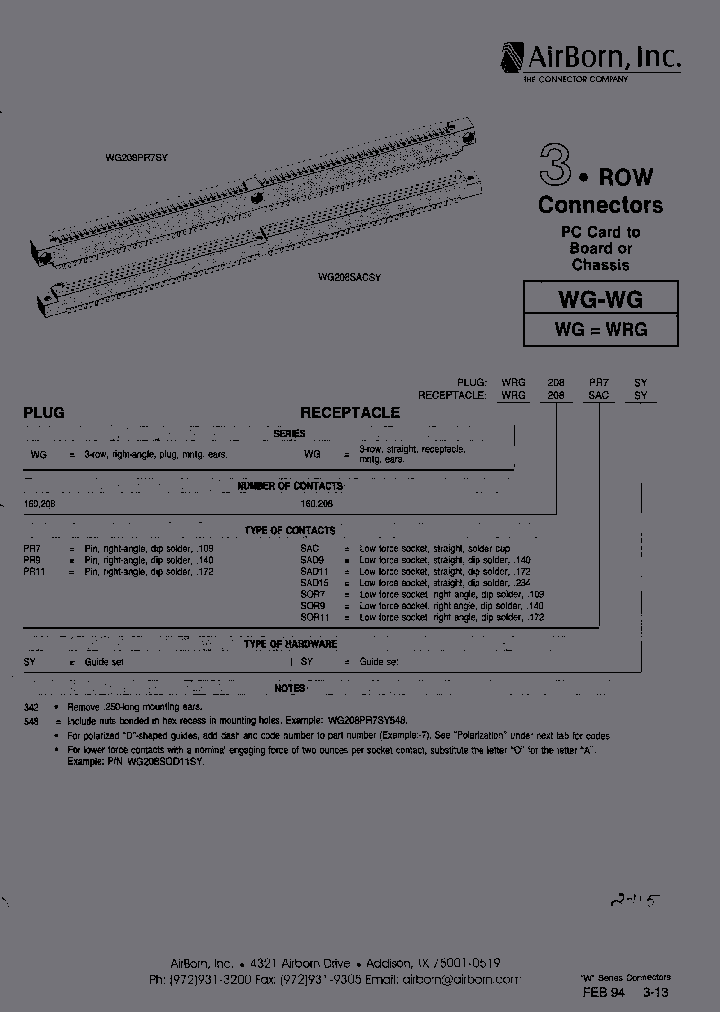 WG160SOR11SY_6686496.PDF Datasheet