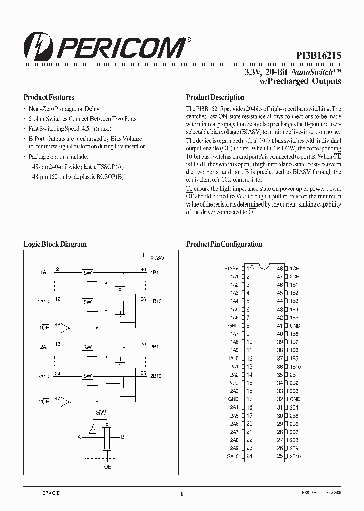 PI3B16215BE_6691174.PDF Datasheet