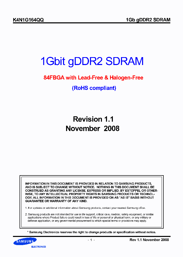 K4N1G164QQ-HC200_6706035.PDF Datasheet
